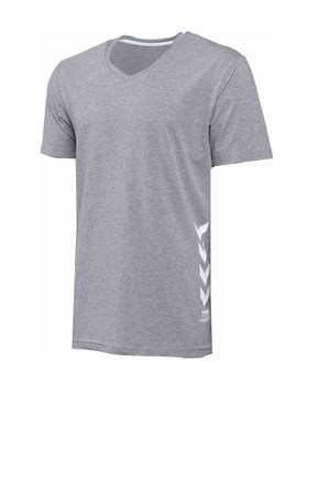 Hummel Kaiser   Erkek Tişört 911321-2007 Gri