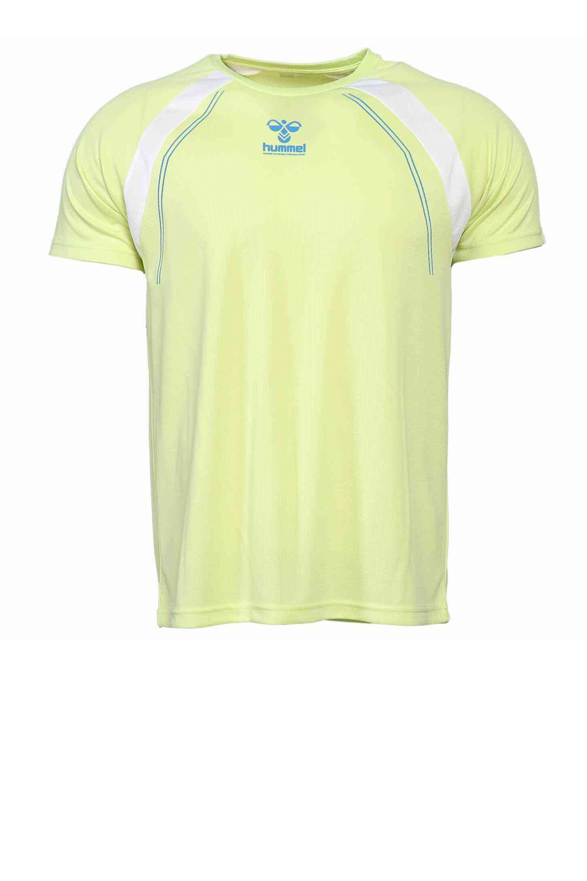Hummel Marco   Erkek Tişört 911327-6751 Açık Yeşil
