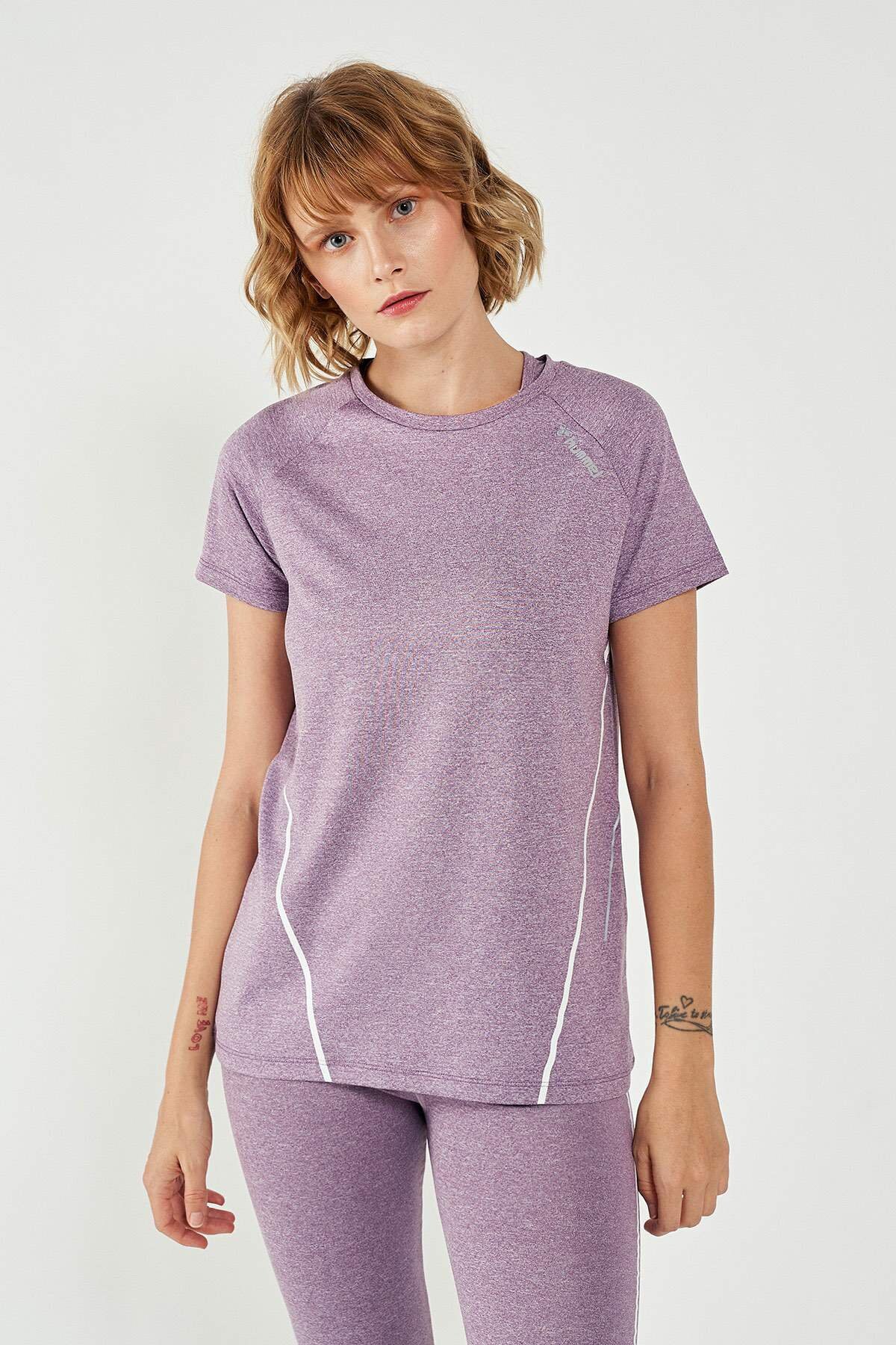 Hummel Menda  Kadın Tişört 911329-3291 Mor
