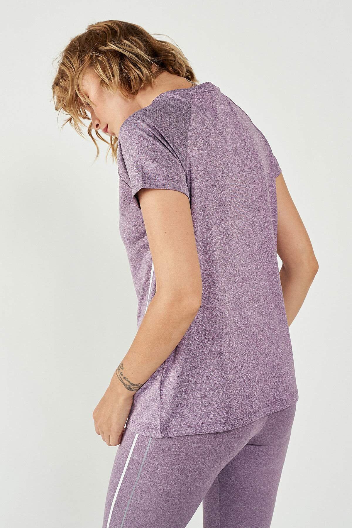 Hummel Menda  Kadın Tişört 911329-3291 Mor