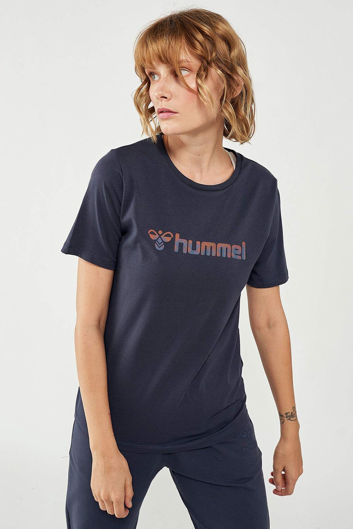 Hummel Mimi Kadın Tişört 911331-7429 Antrasit