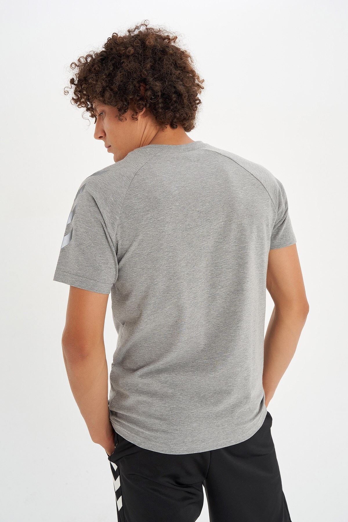 Hummel Pette Erkek Tişört 911342-2007 Gri