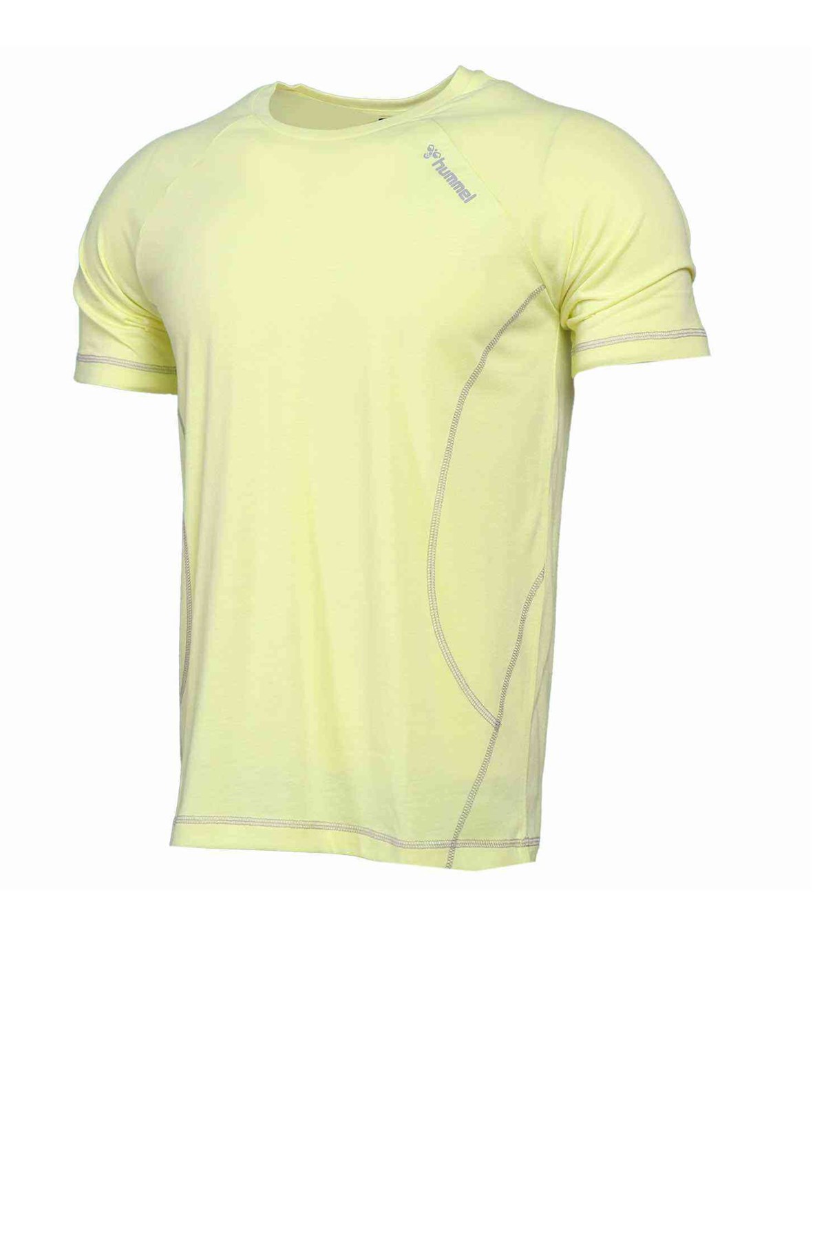 Hummel Samuel   Erkek Tişört 911352-6751 Açık Yeşil
