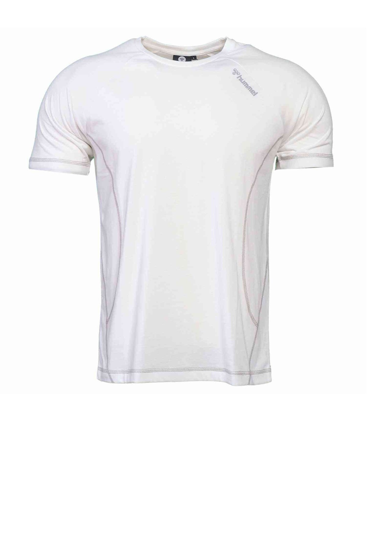 Hummel Samuel   Erkek Tişört 911352-9003 Beyaz