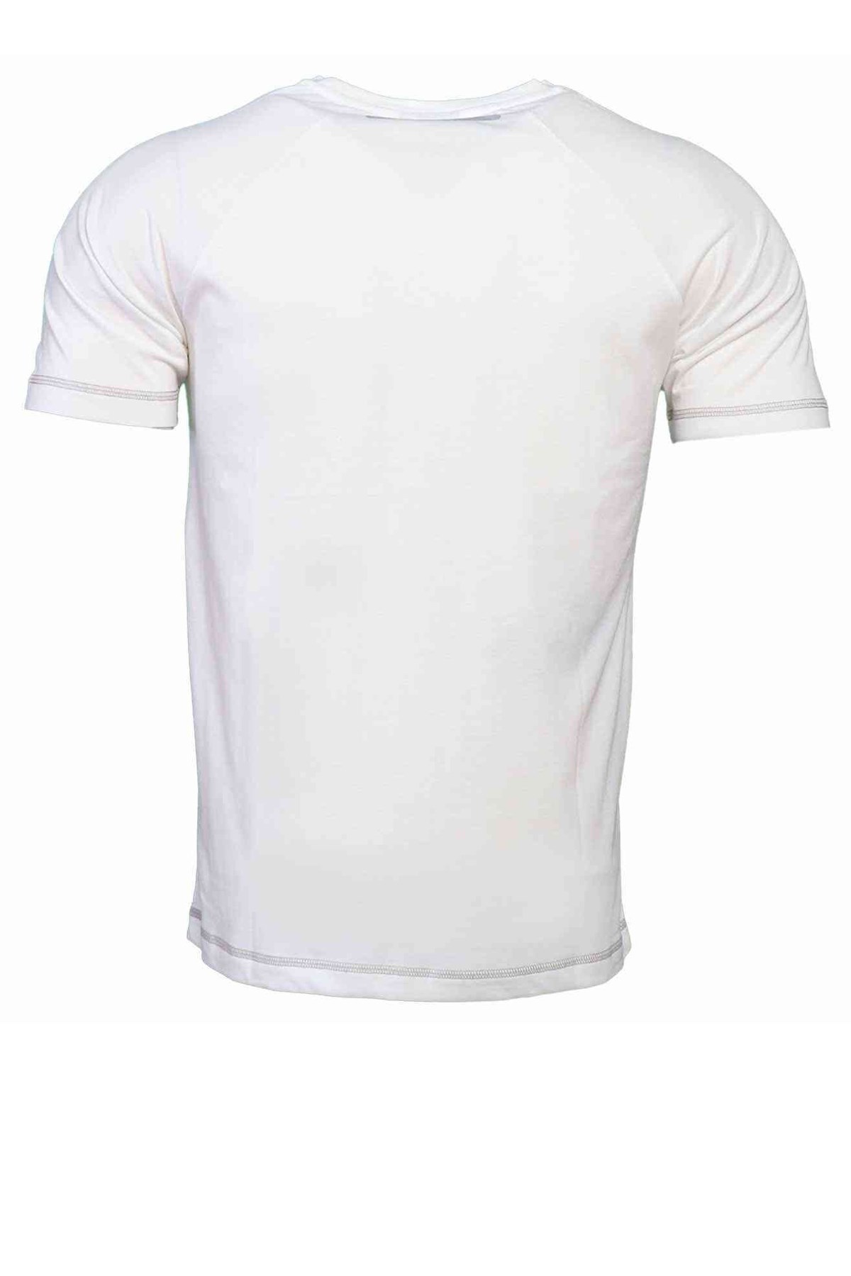 Hummel Samuel   Erkek Tişört 911352-9003 Beyaz