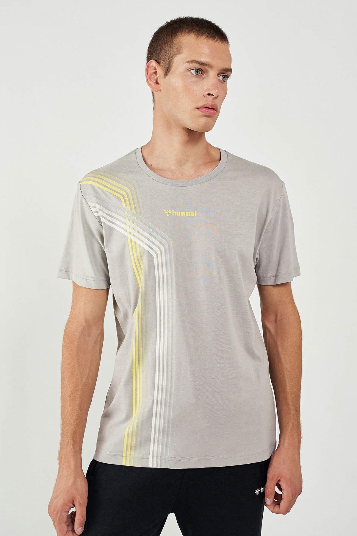 Hummel Seki Erkek Tişört 911356-2004 Gri