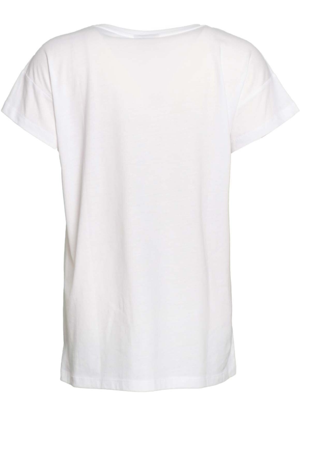 Hummel Lenyas  Kadın Tişört 911424-1321 Beyaz