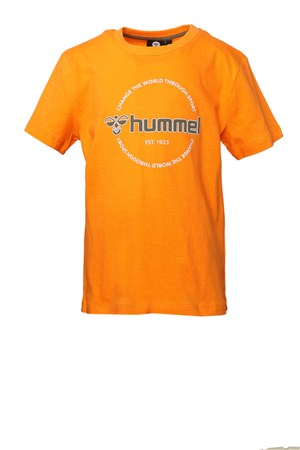 Hummel Avi Çocuk Tişört 911471-2122 Turuncu
