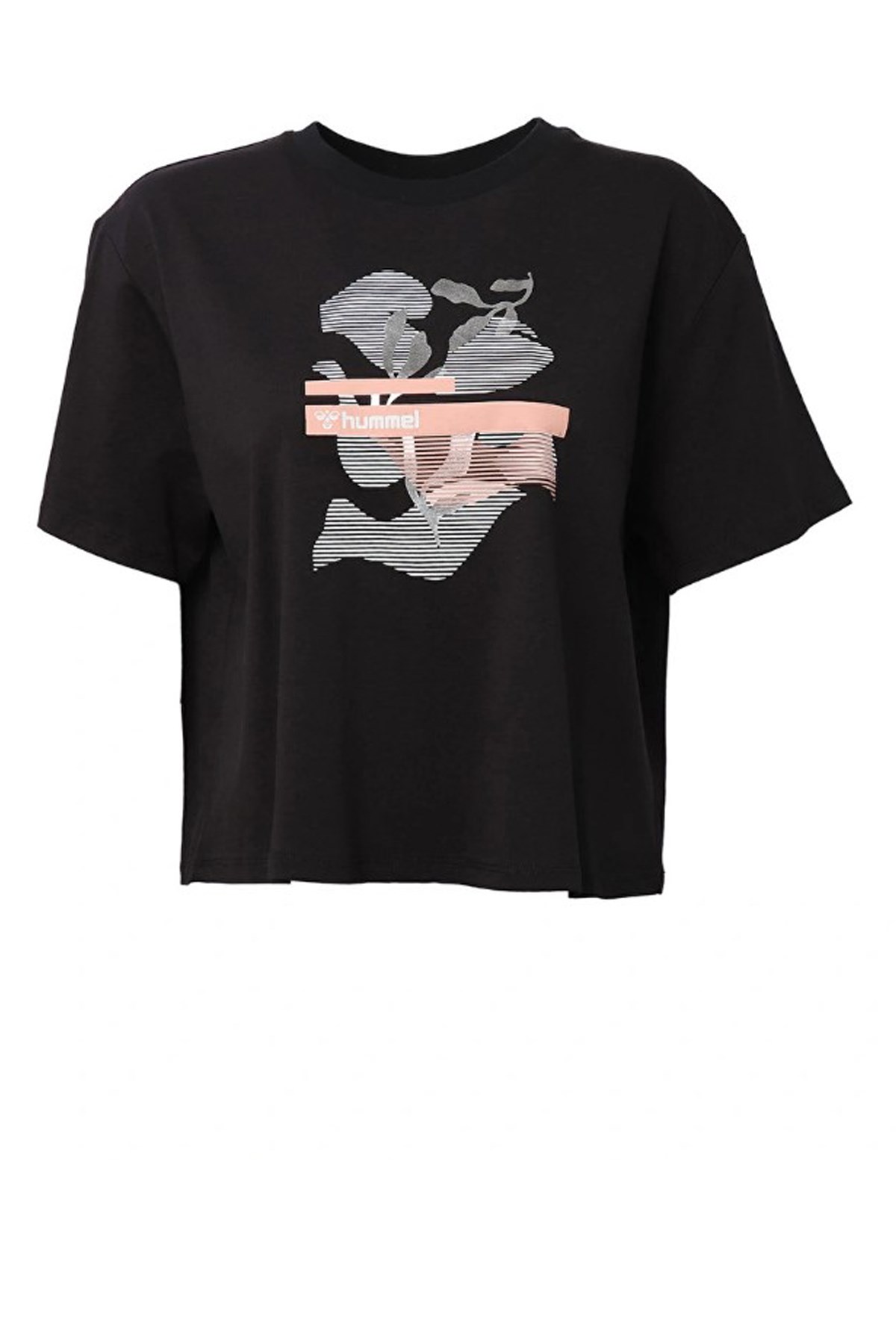 Hummel Blanding Kadın Tişört 911479-2001 Siyah