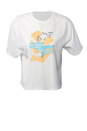 Hummel Blanding Kadın Tişört 911479-9003 Beyaz