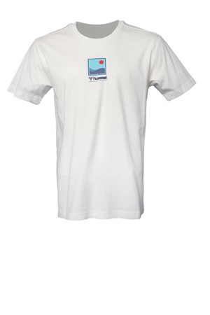 Hummel Bolger Erkek Tişört 911480-9003 Beyaz