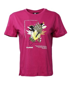 Hummel Cherez Kadın Tişört 911486-2097 Pembe