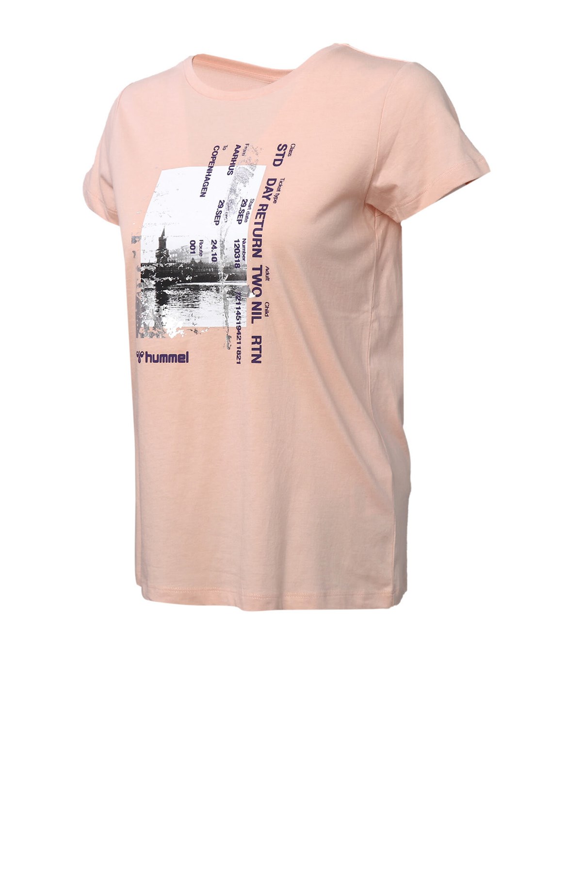 Hummel Dromme Kadın Tişört 911490-1051 Pembe