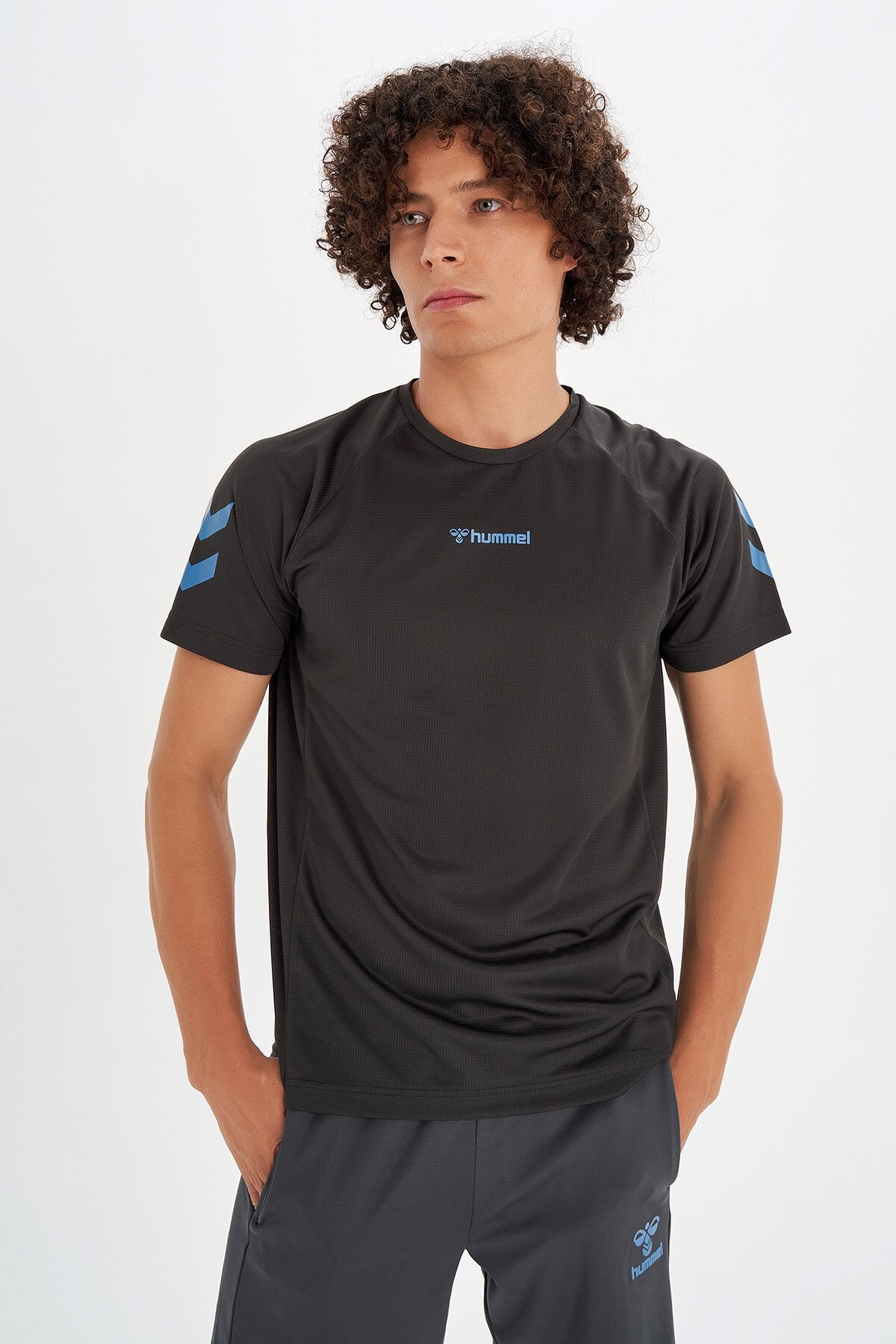 Hummel Faber Erkek Tişört 911498-1316 Antrasit