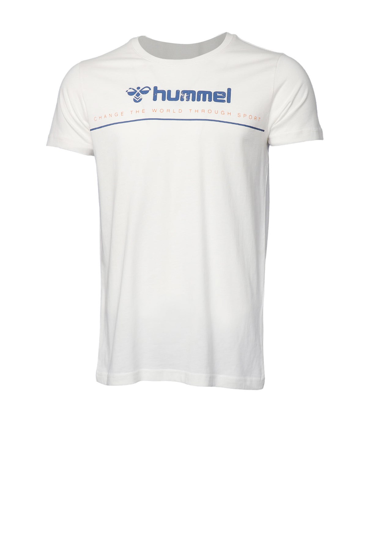 Hummel Leko Erkek Tişört 911515-9003 Beyaz