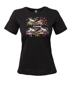 Hummel Mimish Kadın Tişört 911520-2001 Siyah