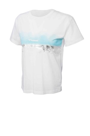 Hummel Misquet Kadın Tişört 911521-9003 Beyaz