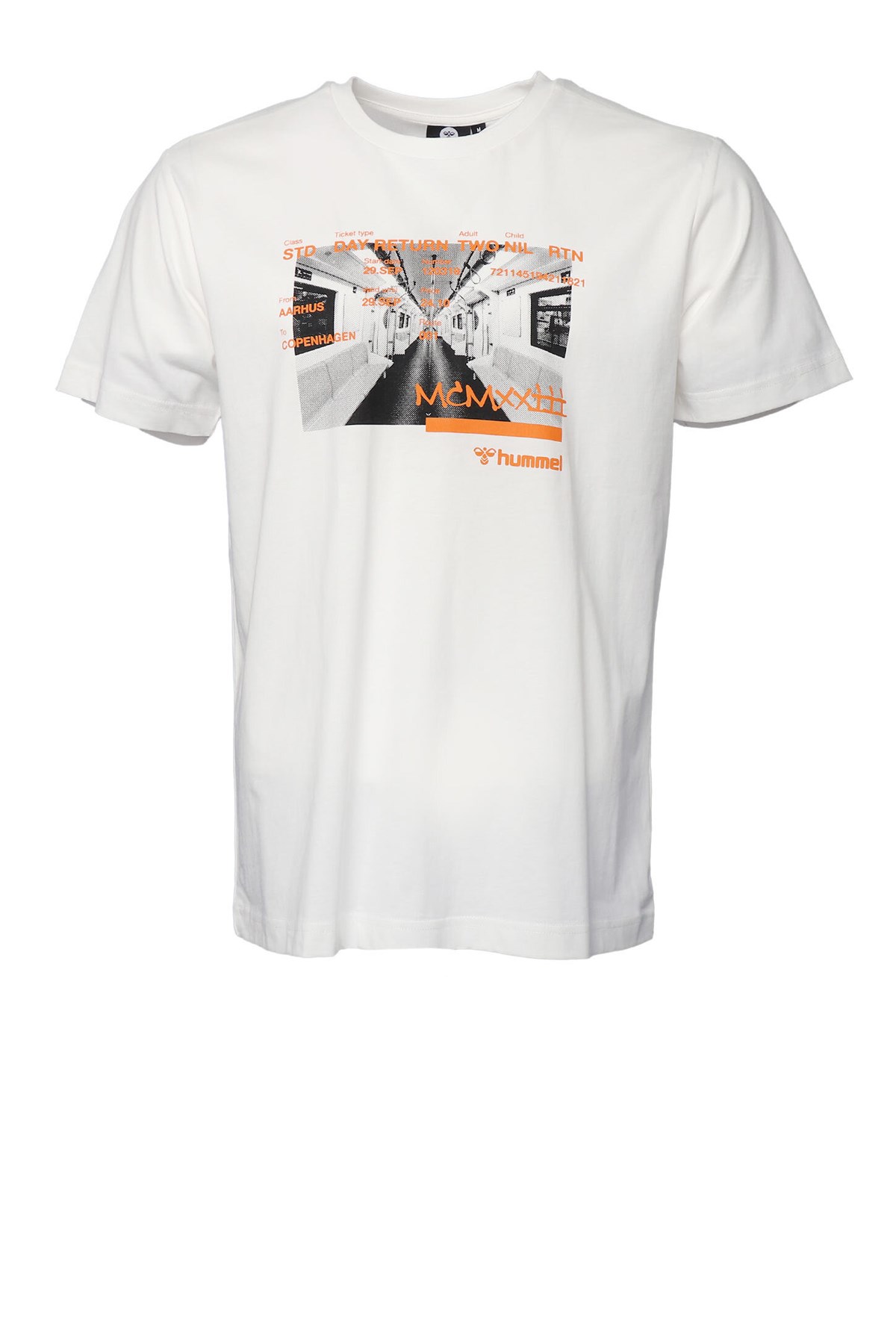 Hummel Rejse Erkek Tişört 911535-9003 Beyaz