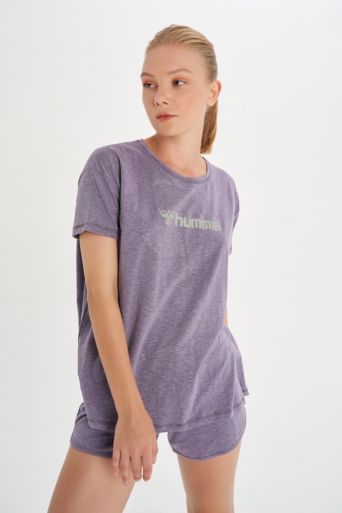 Hummel Sienna Kadın Tişört 911541-2102 Mor