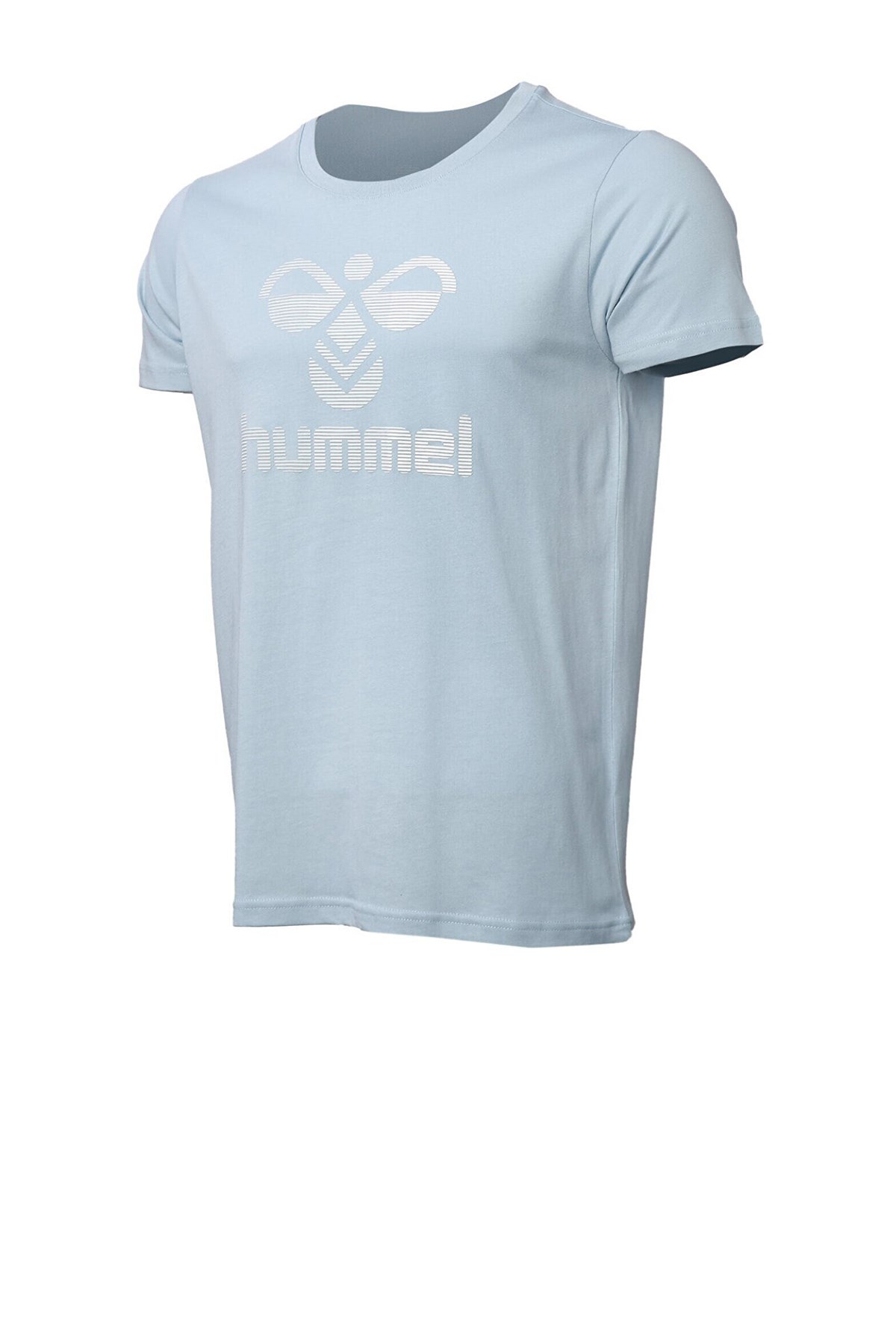 Hummel Tobby  Erkek Tişört 911548-2120 Açık Gri
