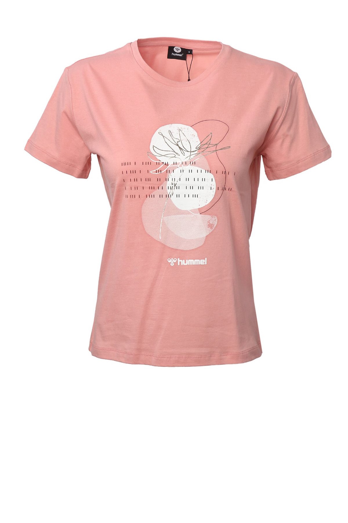 Hummel Tobino  Kadın Tişört 911549-2098 Pembe