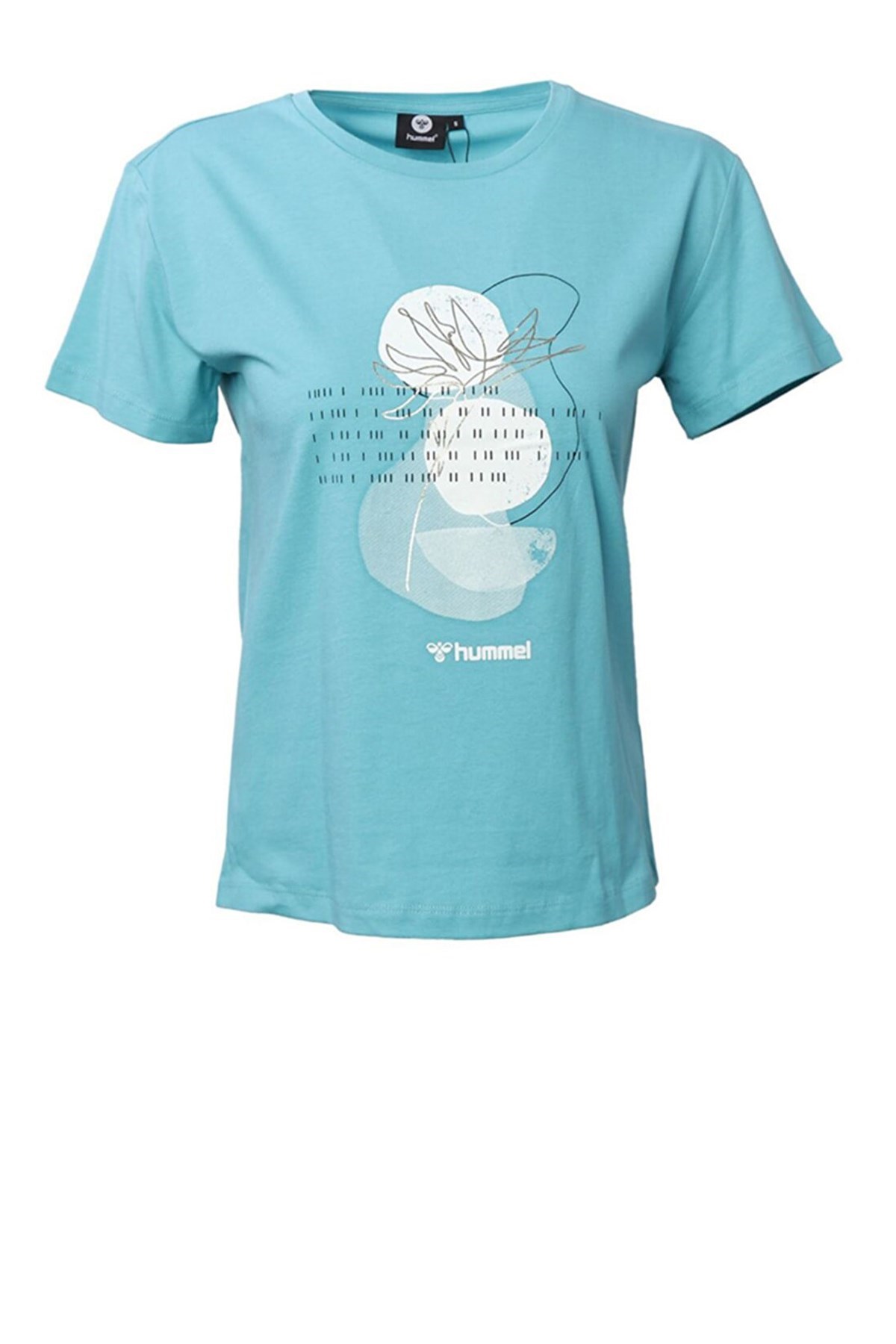 Hummel Tobino  Kadın Tişört 911549-5519 Mavi