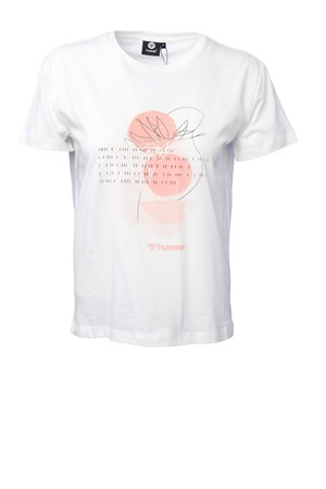 Hummel Tobino  Kadın Tişört 911549-9003 Beyaz