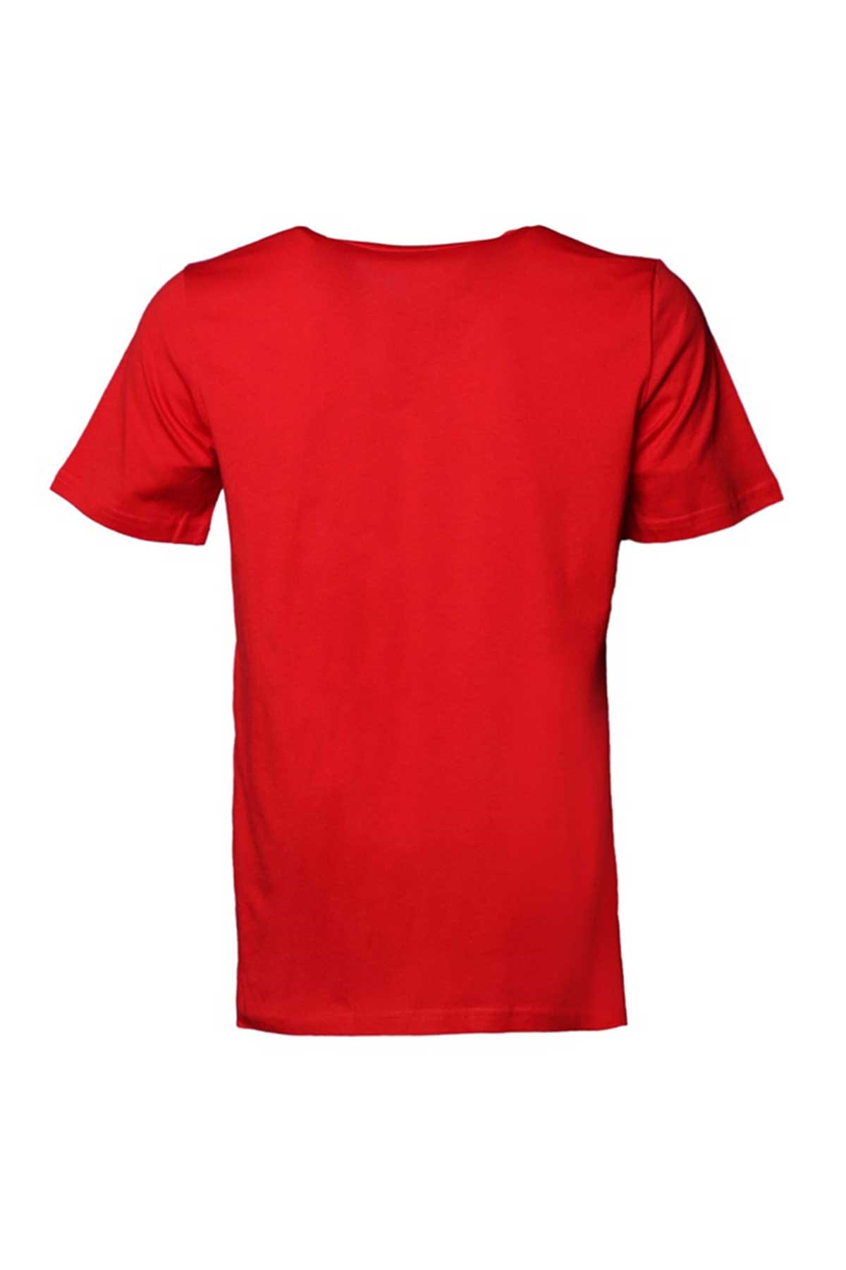 Hummel T-Isam Erkek Tişört 911558-2220 Kırmızı