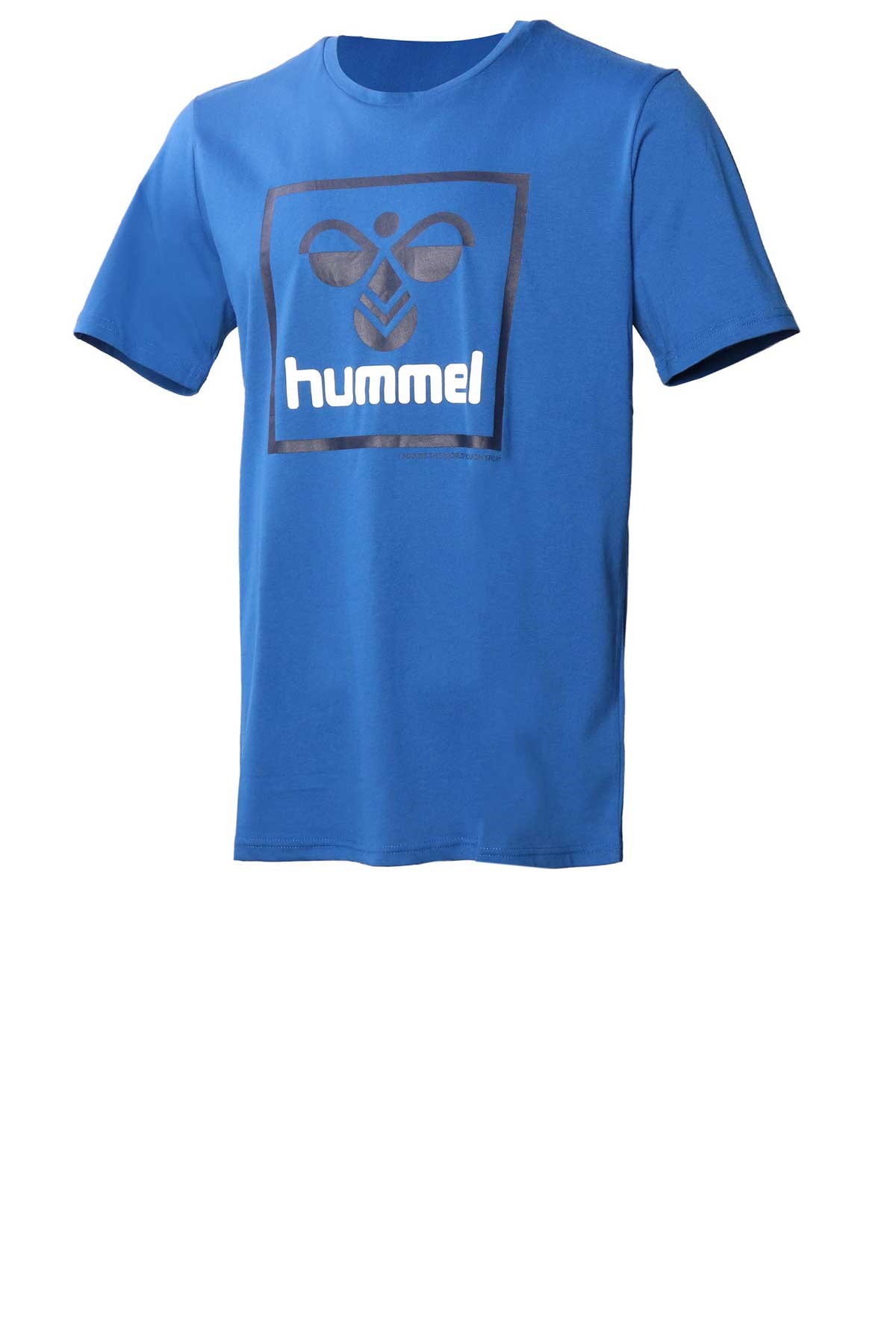 Hummel T-Isam Erkek Tişört 911558-7045 Mavi