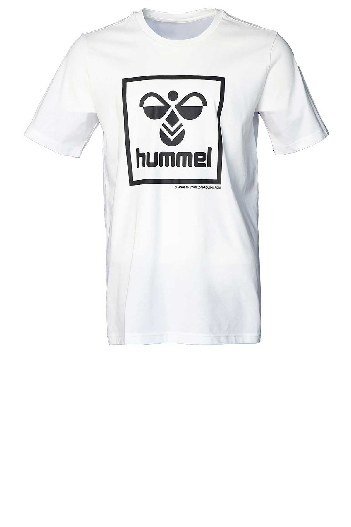 Hummel T-Isam Erkek Tişört 911558-9001 Beyaz