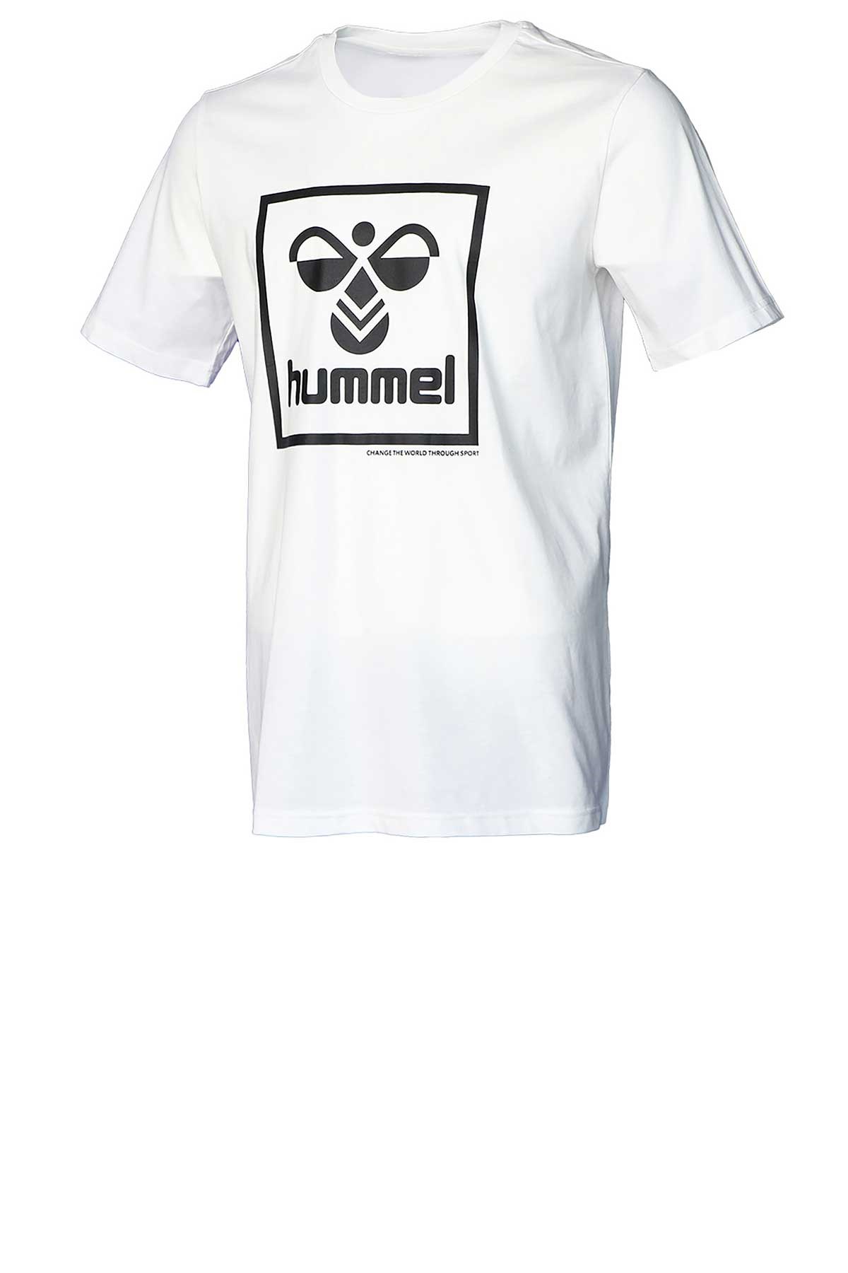 Hummel T-Isam Erkek Tişört 911558-9001 Beyaz