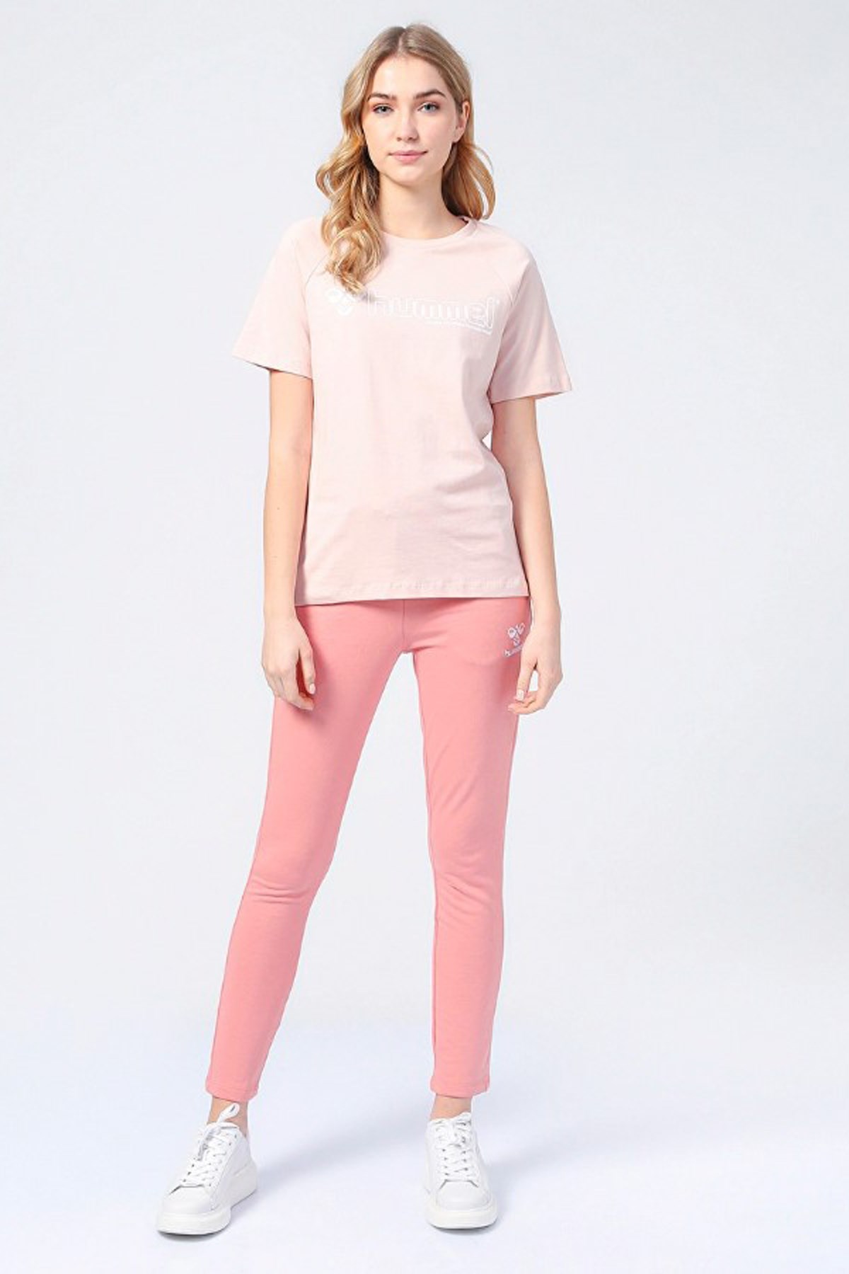 Hummel T-Noni 2.0 Kadın Tişört 911559-1051 Pembe