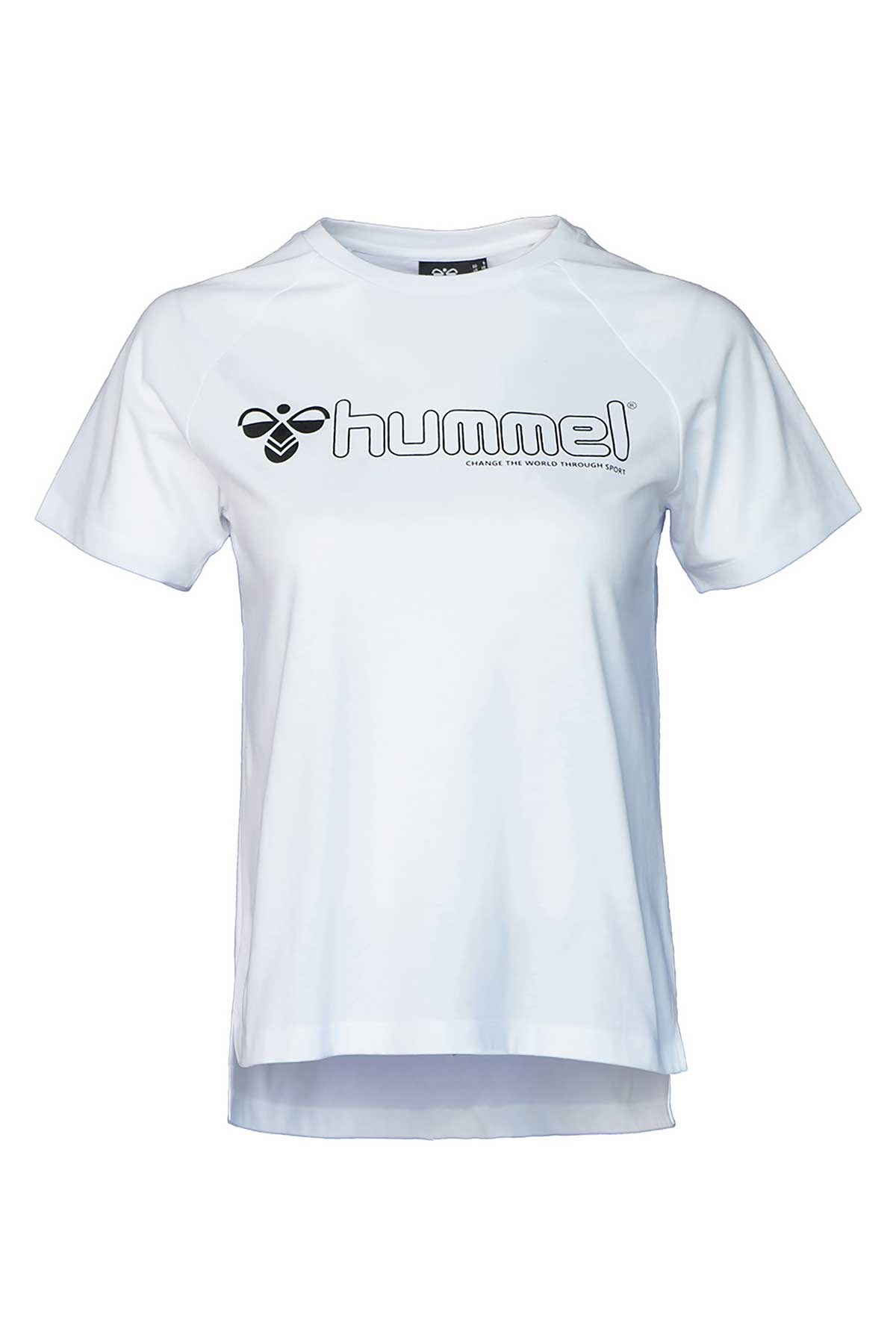 Hummel T-Noni 2.0 Kadın Tişört 911559-9001 Beyaz