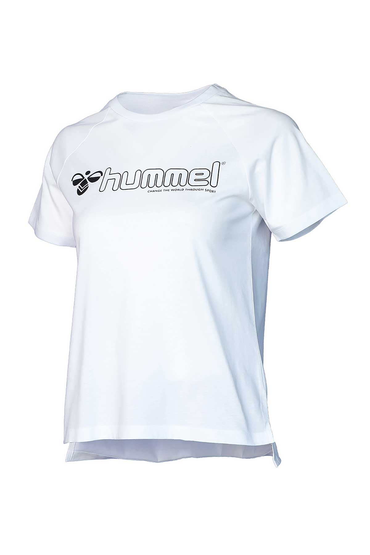 Hummel T-Noni 2.0 Kadın Tişört 911559-9001 Beyaz
