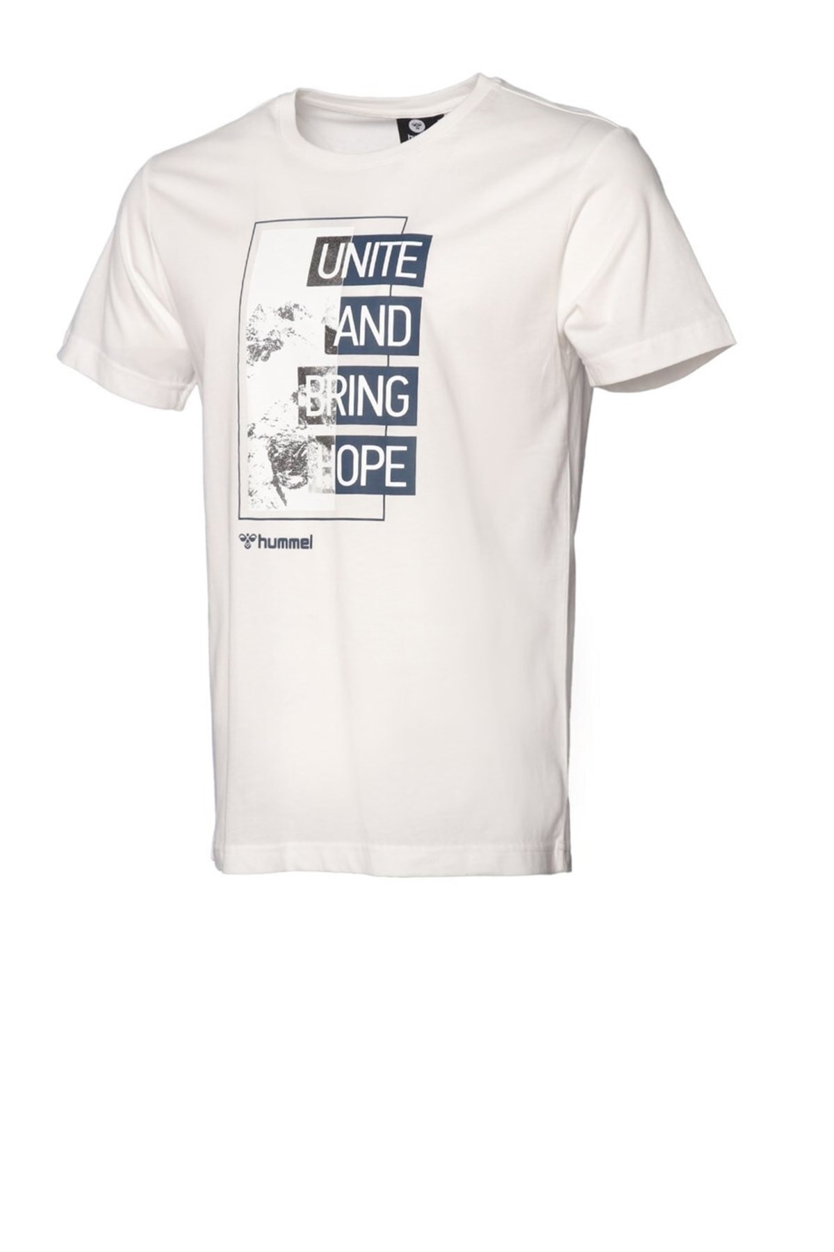 Hummel Faroe Erkek Tişört 911571-9003 Beyaz