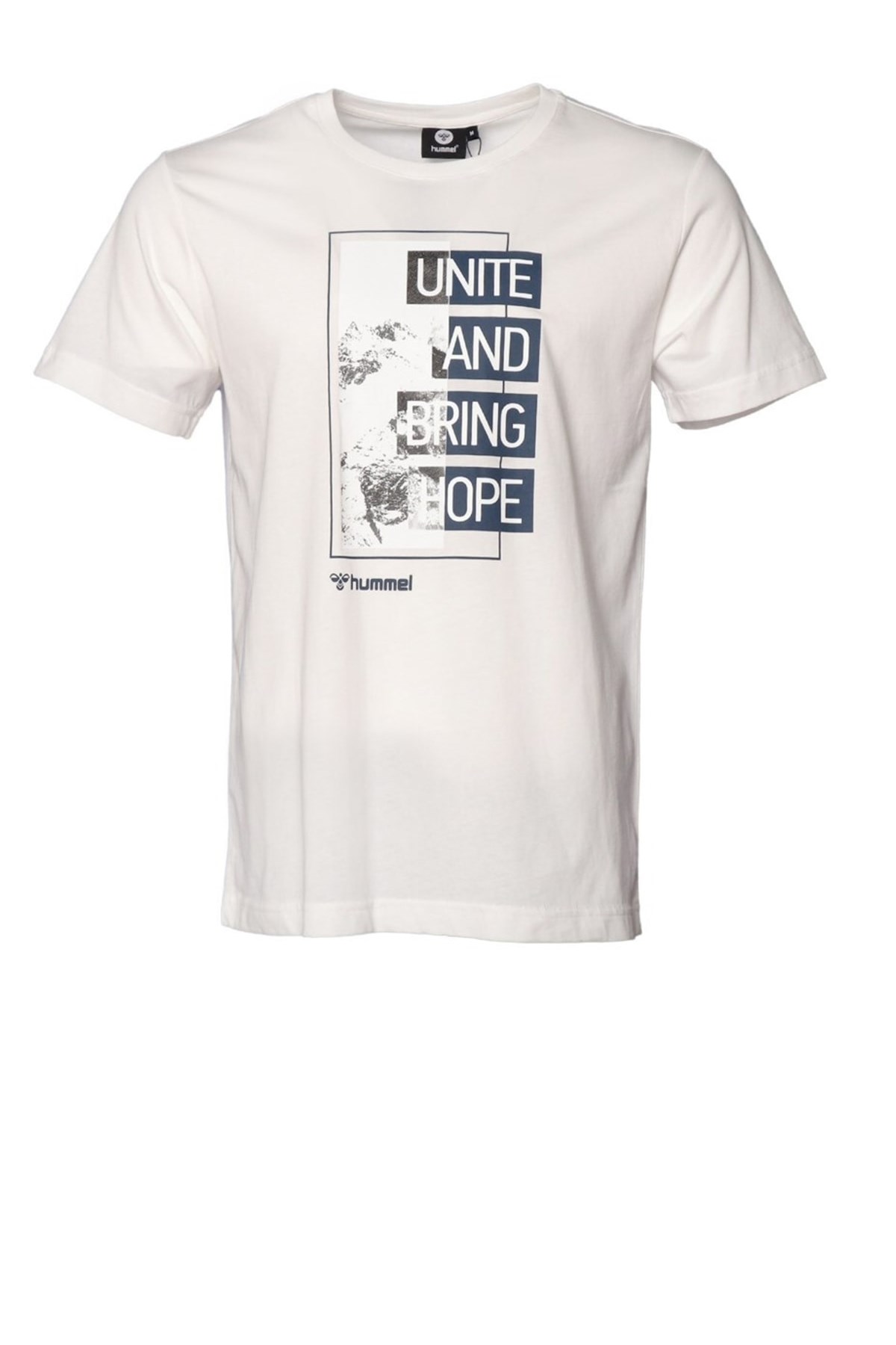 Hummel Faroe Erkek Tişört 911571-9003 Beyaz