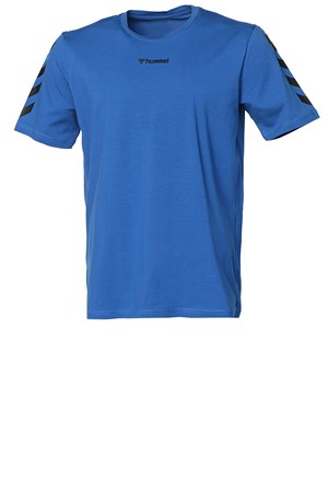 Hummel T-Mt Cobra Erkek Tişört 911606-7045 Mavi