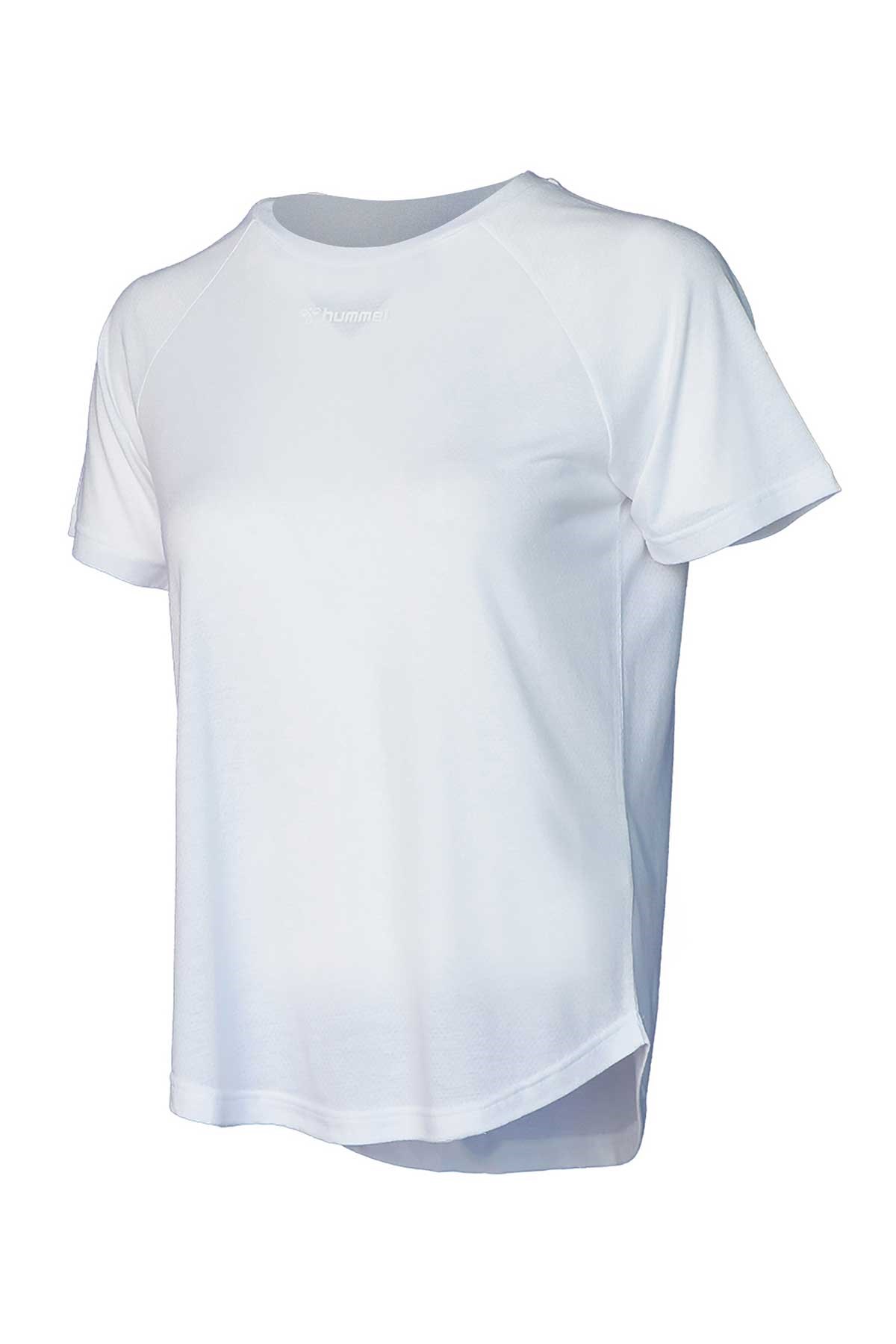 Hummel T-Mt Vanja Kadın Tişört 911611-9001 Beyaz