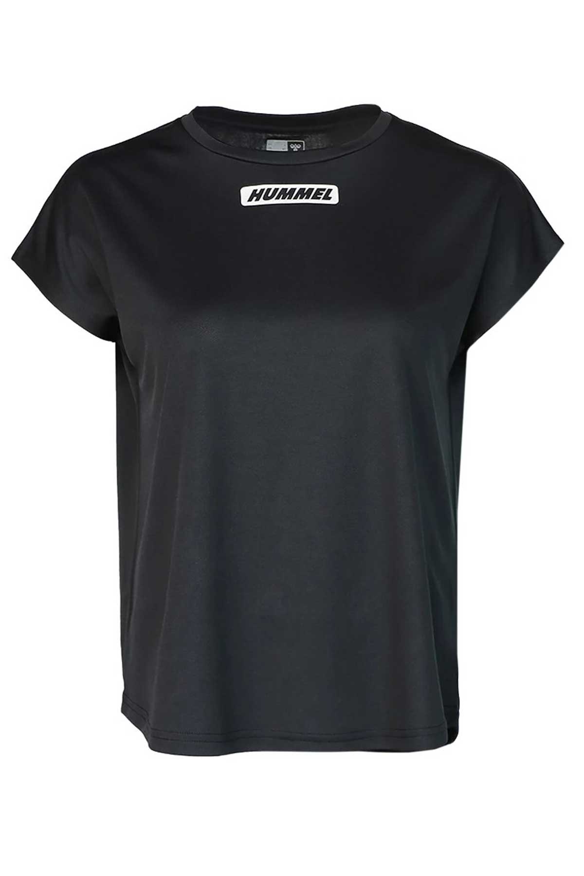 Hummel T-Te Tola Loose Kadın Tişört 911617-2001 Siyah