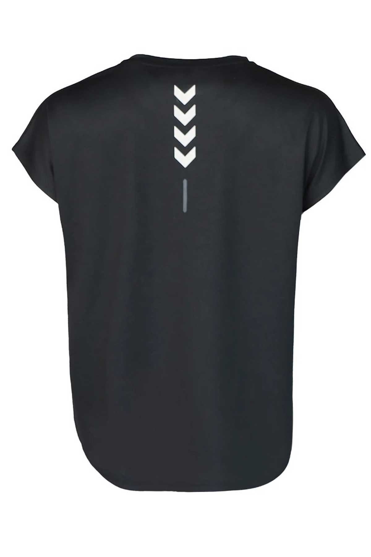 Hummel T-Te Tola Loose Kadın Tişört 911617-2001 Siyah