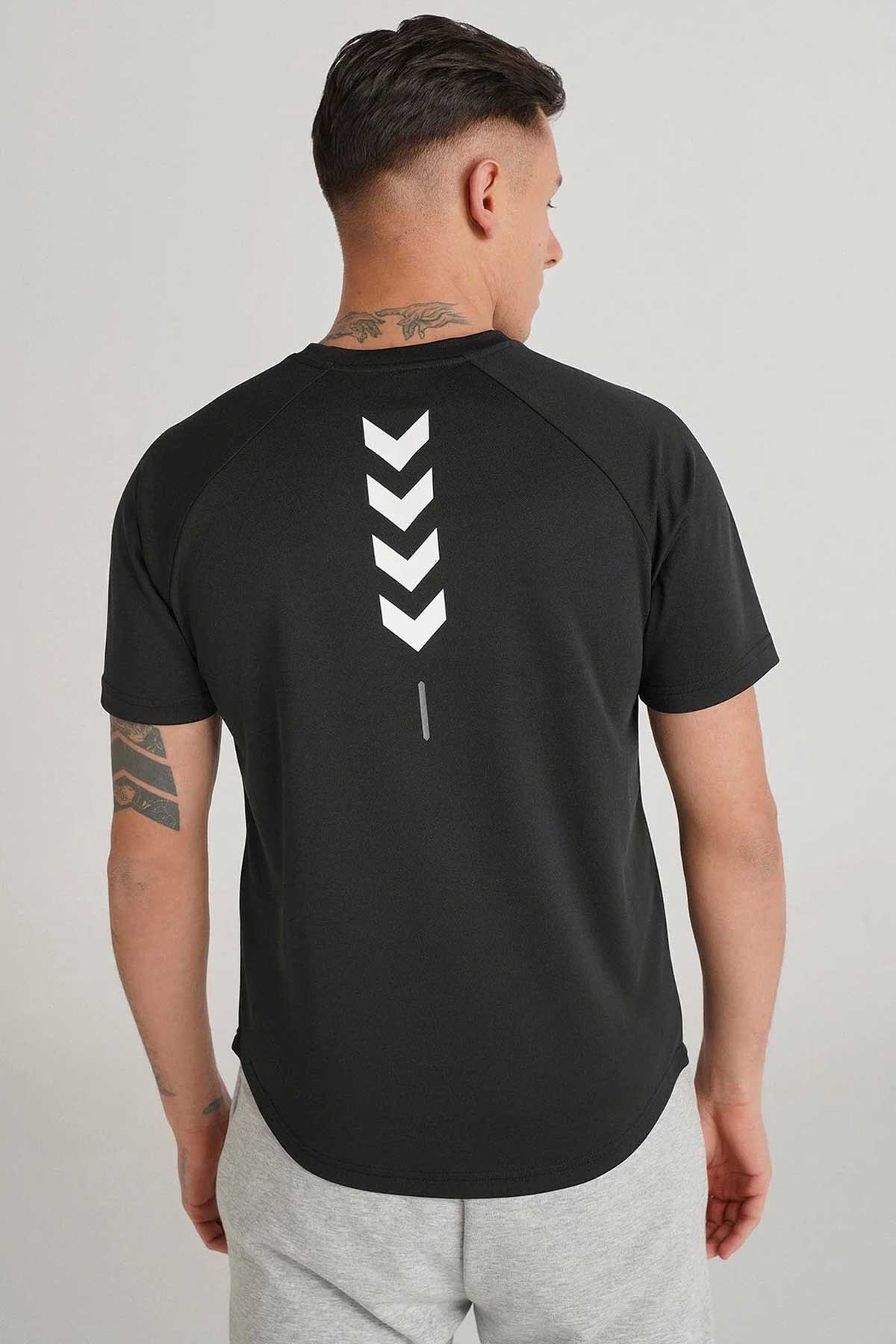 Hummel Topaz Erkek Tişört 911622-2001 Siyah