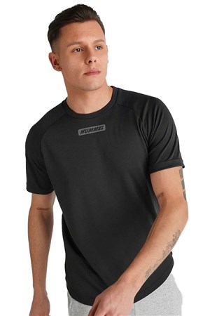 Hummel Topaz Erkek Tişört 911622-2001 Siyah