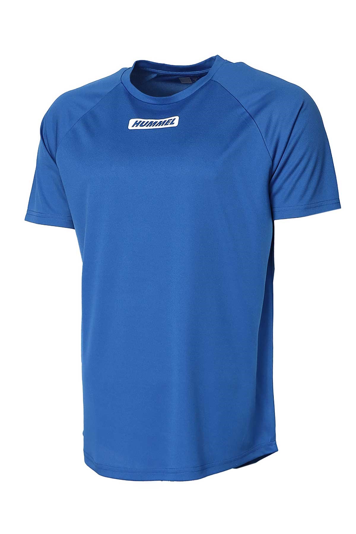 Hummel Topaz Erkek Tişört 911622-7045 Mavi