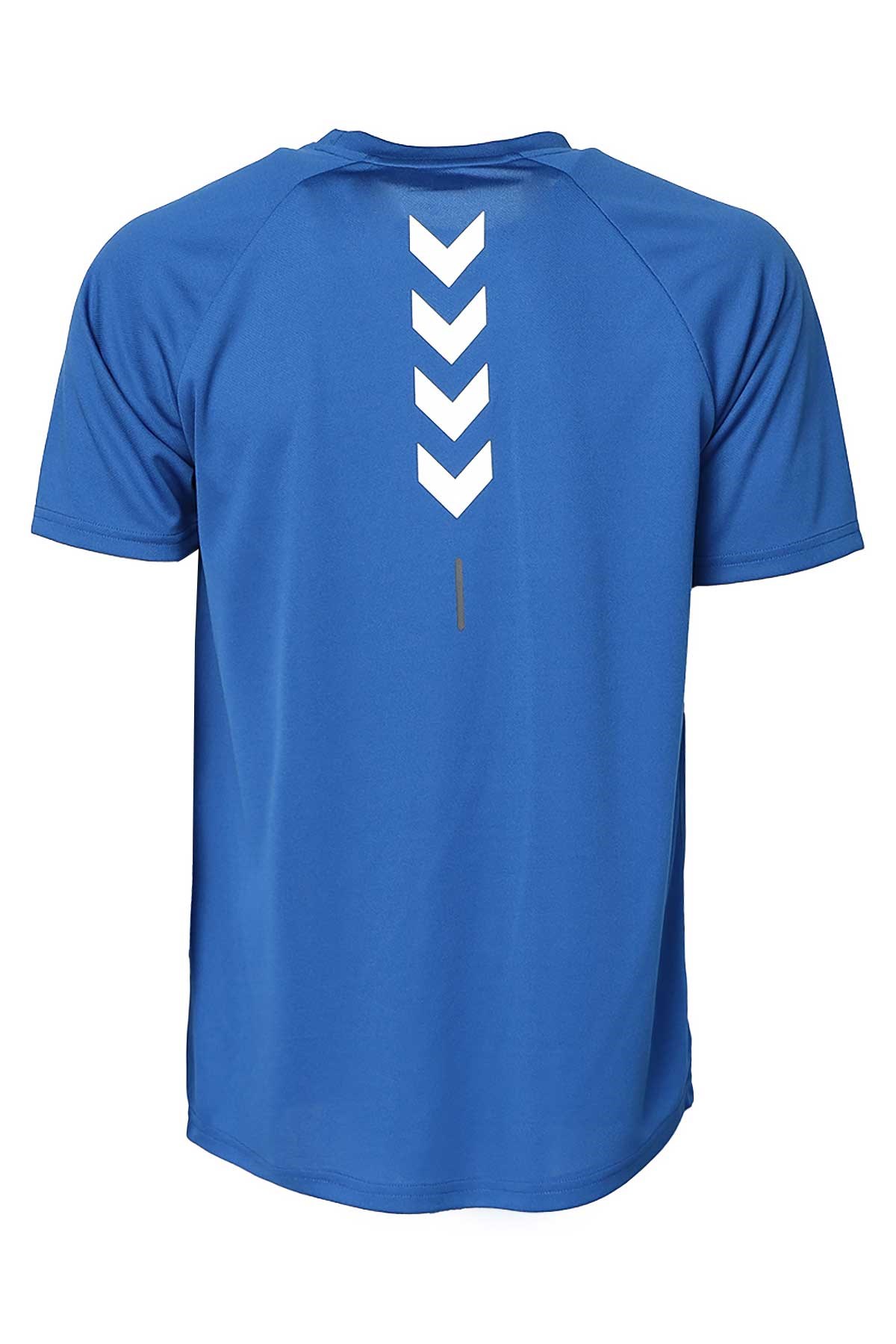 Hummel Topaz Erkek Tişört 911622-7045 Mavi