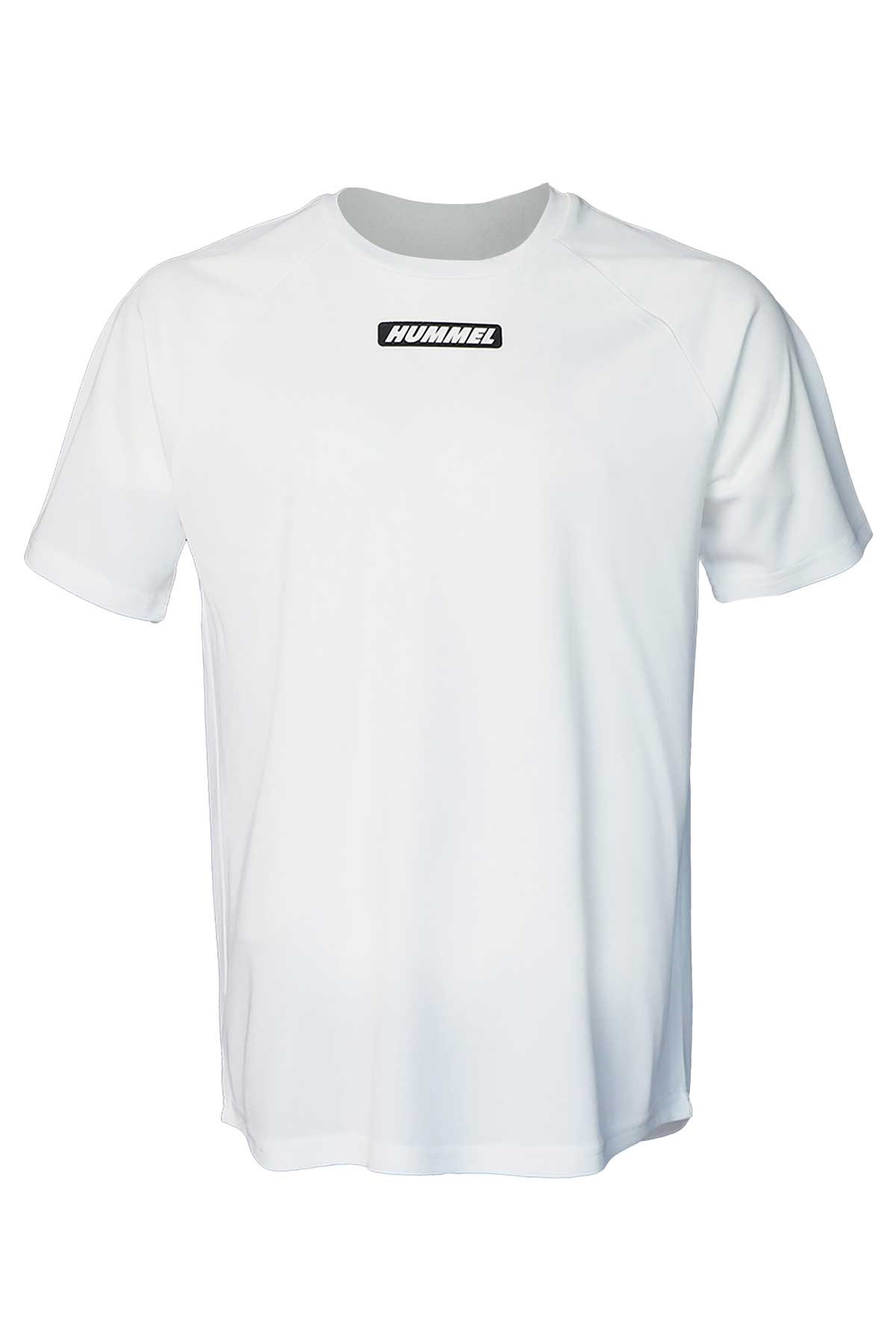 Hummel Topaz Erkek Tişört 911622-9001 Beyaz