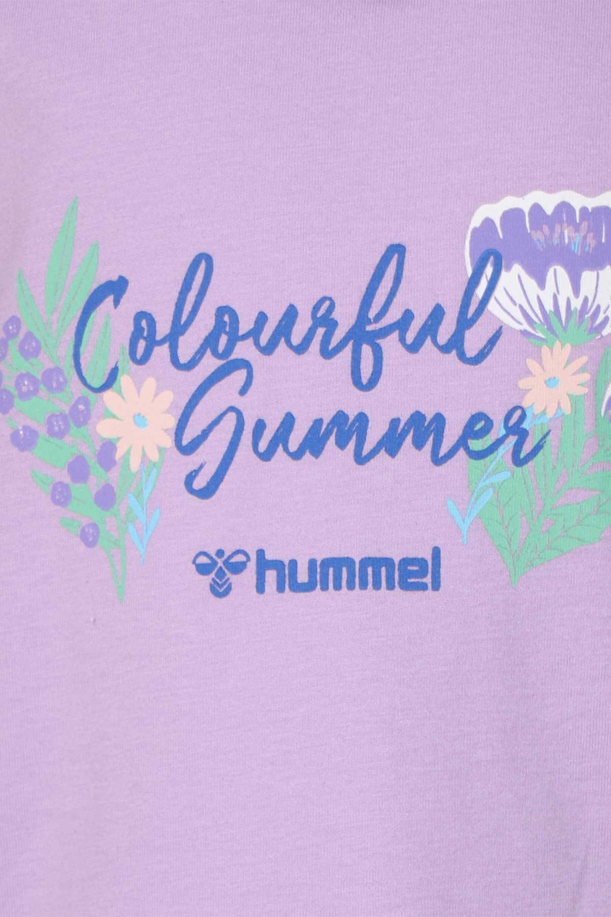 Hummel Akemi Çocuk Tişört 911632-2221 Mor