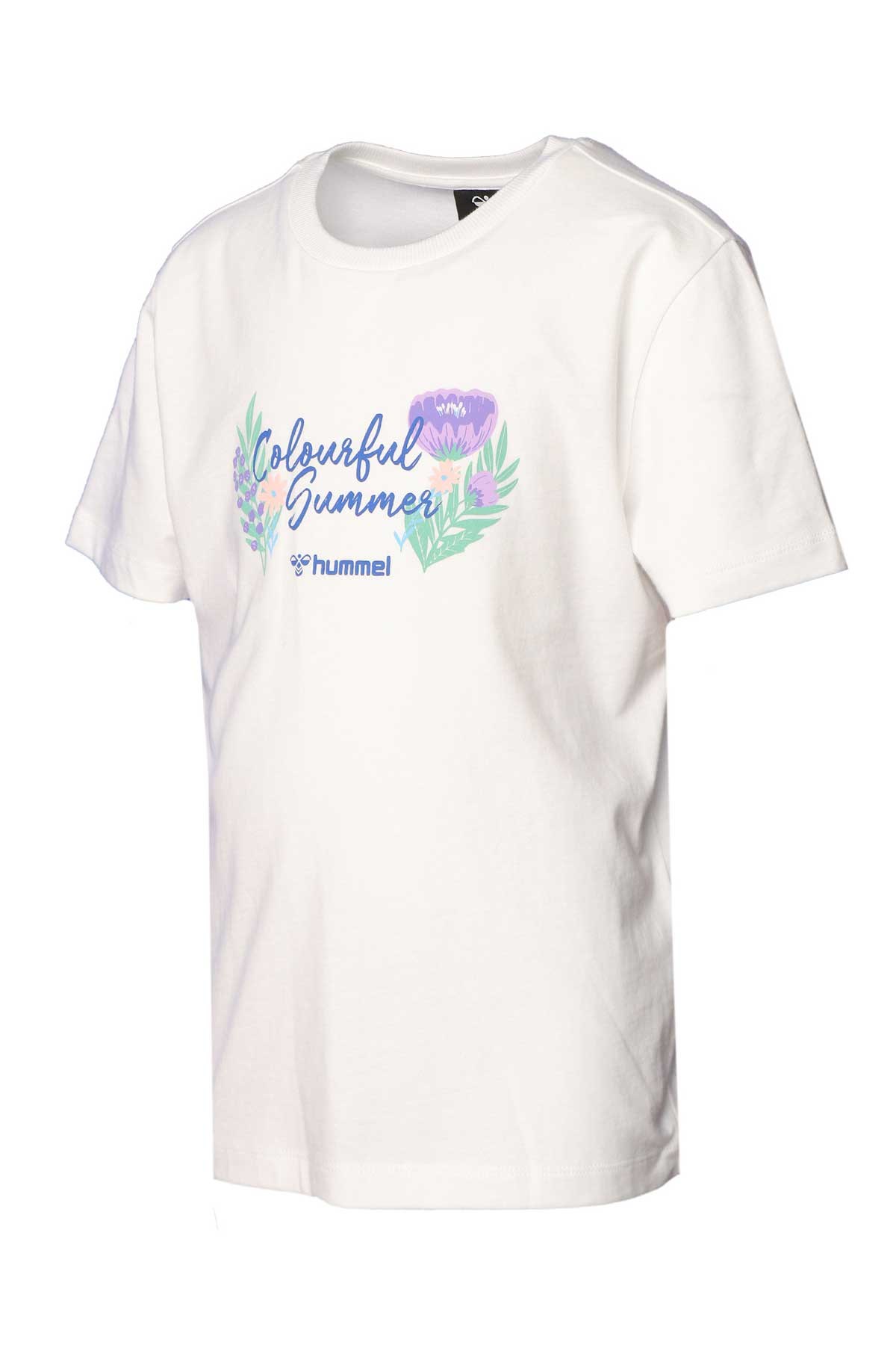 Hummel Akemi Çocuk Tişört 911632-9003 Beyaz