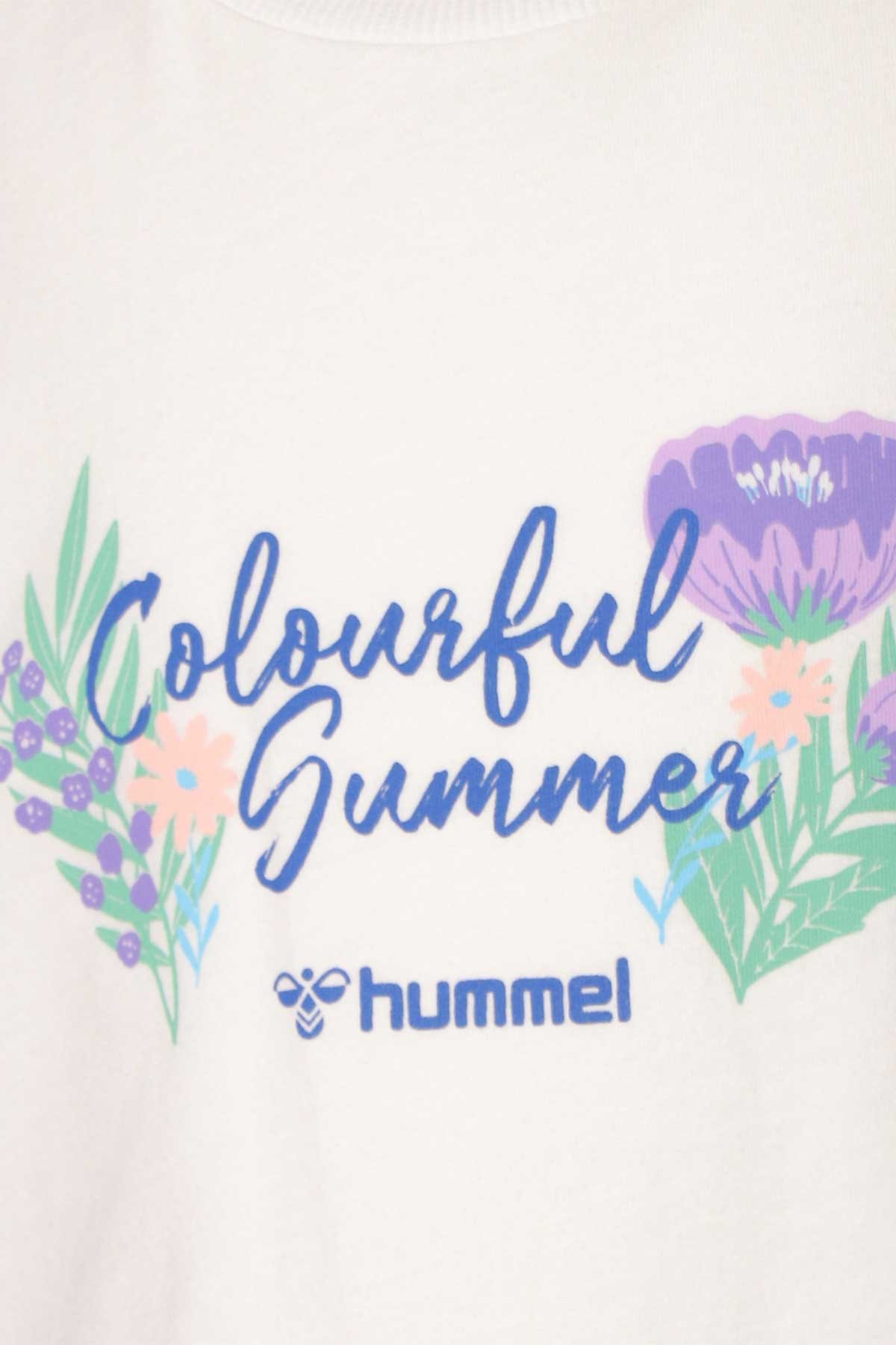 Hummel Akemi Çocuk Tişört 911632-9003 Beyaz