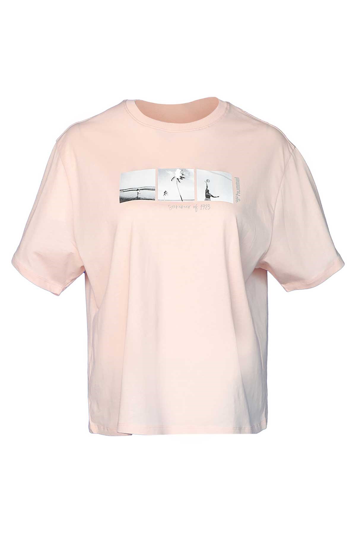 Hummel Aphelios Kadın Tişört 911635-3601 Pembe