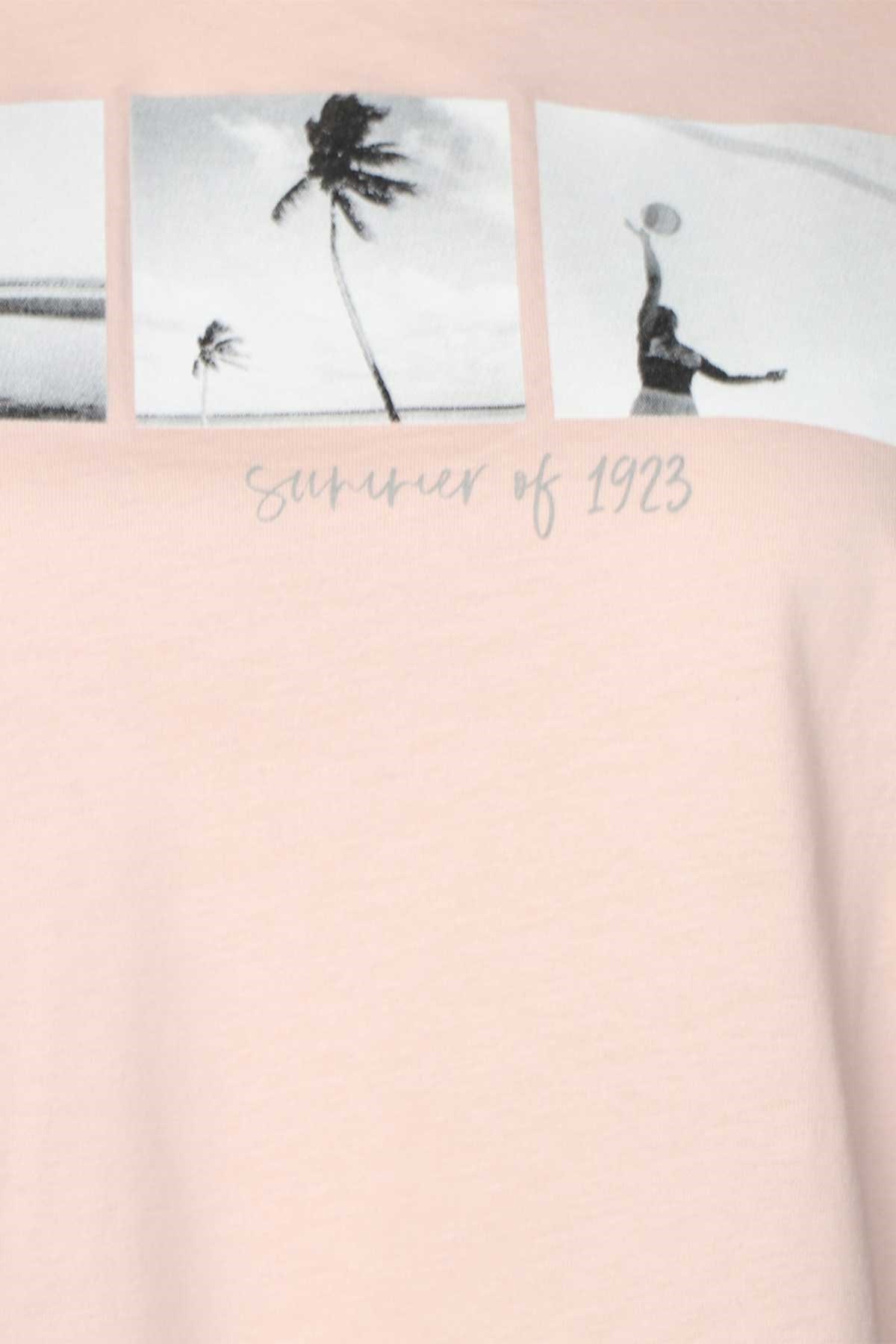 Hummel Aphelios Kadın Tişört 911635-3601 Pembe